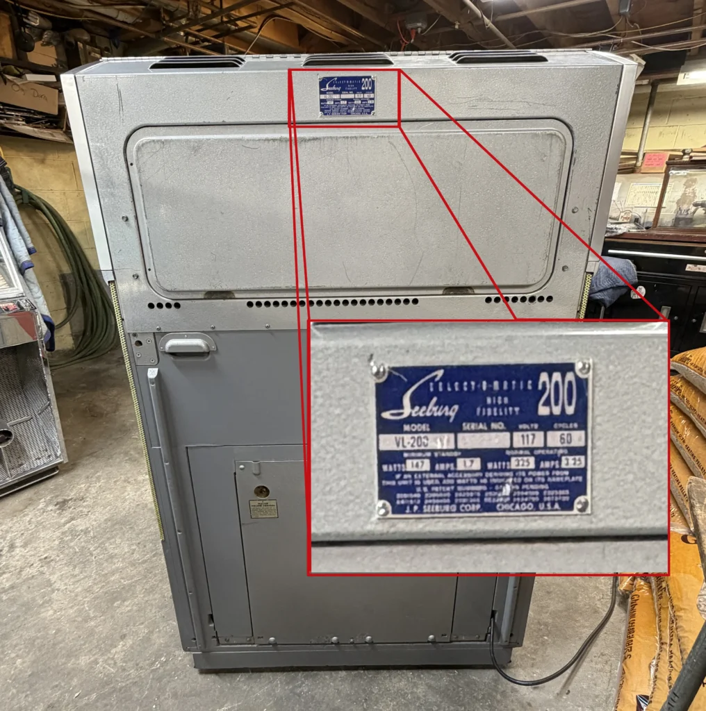 Jukebox Identification Guide